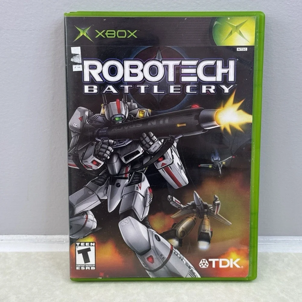 Robotech: Battlecry (Microsoft Xbox, 2002) Case and Disc - Tested